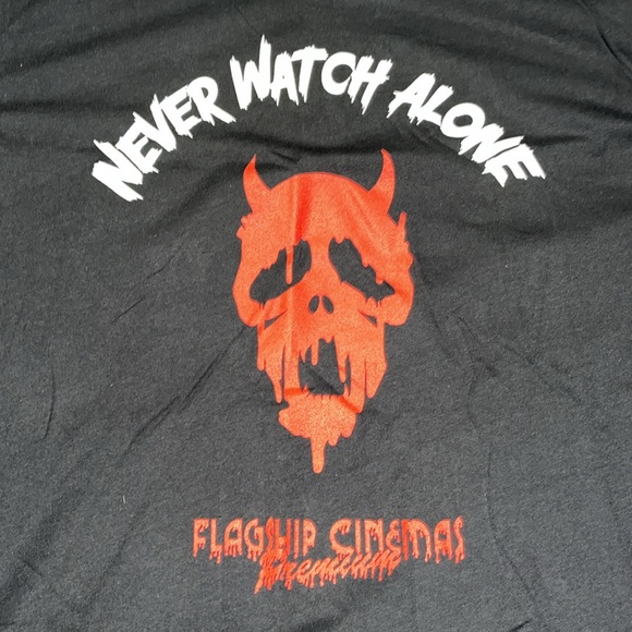 NWOT Flagship Cinemas Shirt & Backpack - Picture 2 of 5